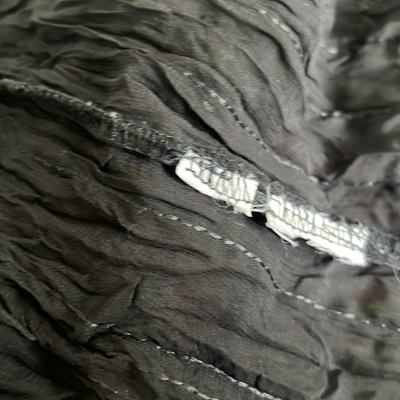 Kaelyn-Max Beautiful Black Frilly Top Jacket with Sequins Size - Picture 10 of 11